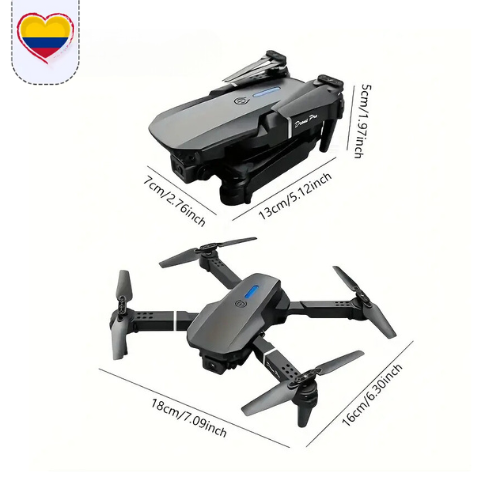 VisionFly 5G™ KIT COMPLETO ORIGINAL | EL DRON 360° MÁS FÁCIL DE VOLAR +2 BATERÍA DE REGALO + ESTUCHE DE TRANSPORTE DE REGALO!